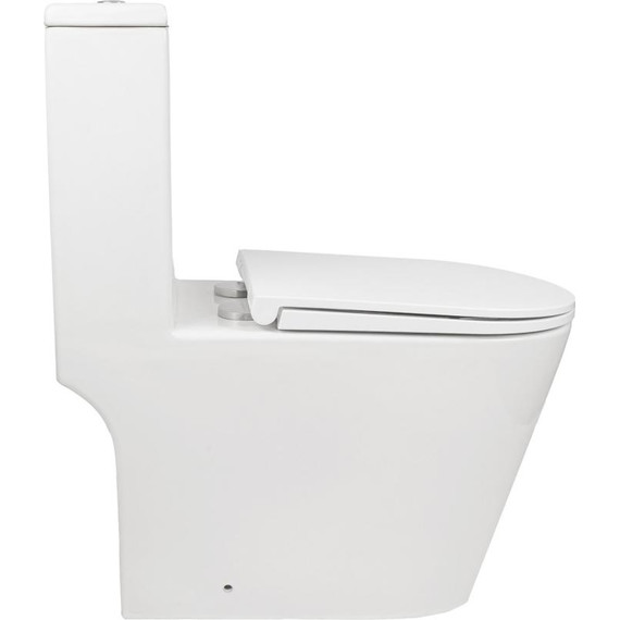 Унитаз-моноблок AN Rain с крышкой микролифт (система смыва Торнадо) - фото 17