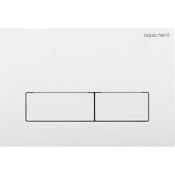 Кнопка смыва AN-1, белый глянцевый - фото 