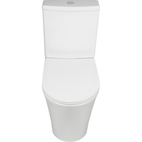 Унитаз-компакт безободковый AN Star с крышкой микролифт - фото 4