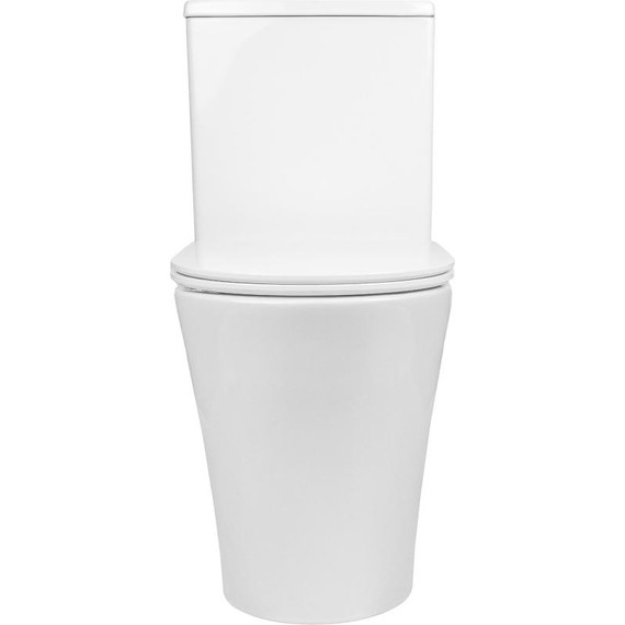 Унитаз-компакт безободковый AN Star с крышкой микролифт - фото 3