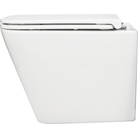 Унитаз подвесной безободковый AN Bitt с крышкой микролифт (система смыва Торнадо) - фото 16