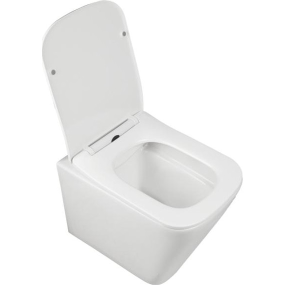 Инсталляция с подвесным безободковым унитазом AN Iron сиденье микролифт, крепление - фото 15