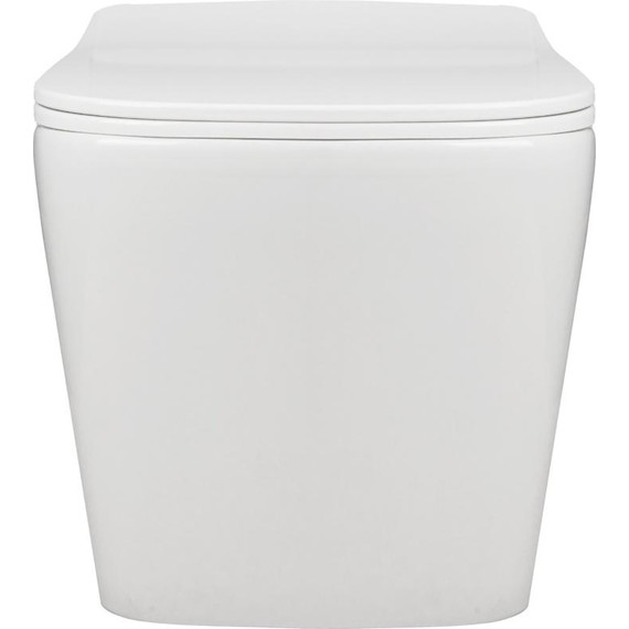 Унитаз подвесной безободковый AN Iron с крышкой микролифт - фото 4