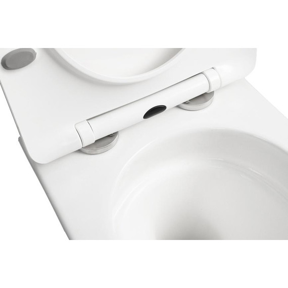 Унитаз подвесной безободковый AN Atria с крышкой микролифт (система смыва Торнадо) - фото 10