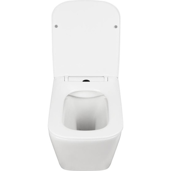 Унитаз подвесной безободковый AN Iron с крышкой микролифт - фото 6