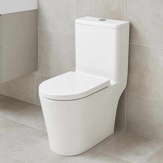 Унитаз-моноблок AN Main с крышкой микролифт (система смыва Торнадо) - фото 17