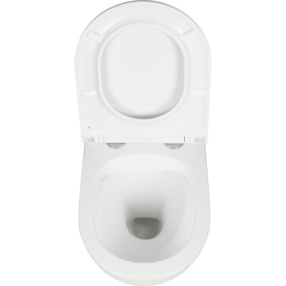 Инсталляция с подвесным безободковым унитазом AN Sky сиденье микролифт, крепление - фото 10