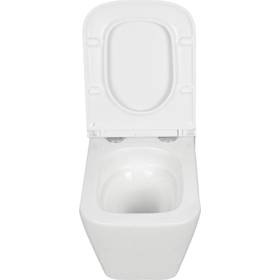 Унитаз подвесной безободковый AN Bitt с крышкой микролифт (система смыва Торнадо) - фото 6