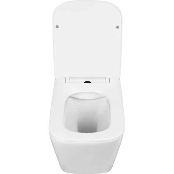 Инсталляция с подвесным безободковым унитазом AN Iron сиденье микролифт, крепление - фото 7