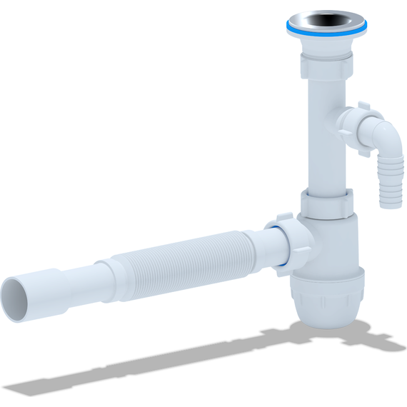 Сифон для умывальника Ани Пласт BM1315 - фото 