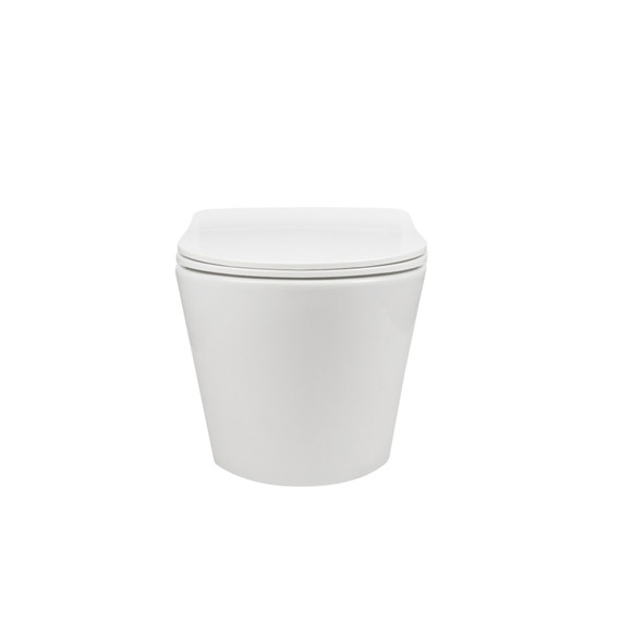 Инсталляция с подвесным безободковым унитазом AN Atria сиденье микролифт, крепление (система смыва Торнадо) - фото 7