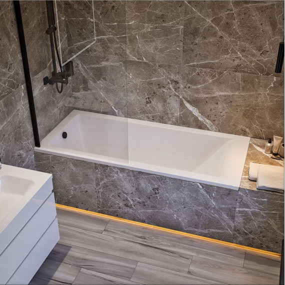 Ванна каменная Sole Mediana ТМ 150x70 см - фото 3