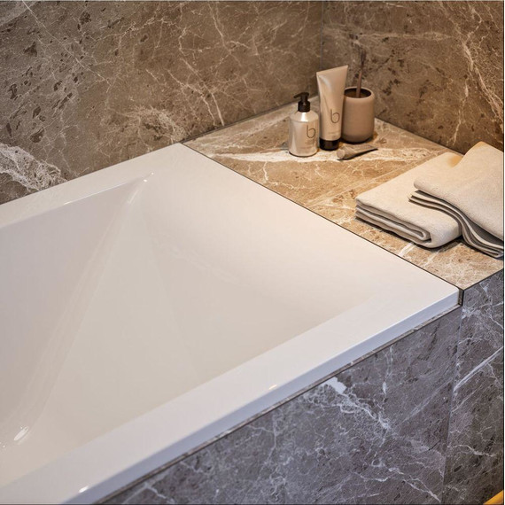 Ванна каменная Sole Mediana ТМ 160x70 см - фото 6