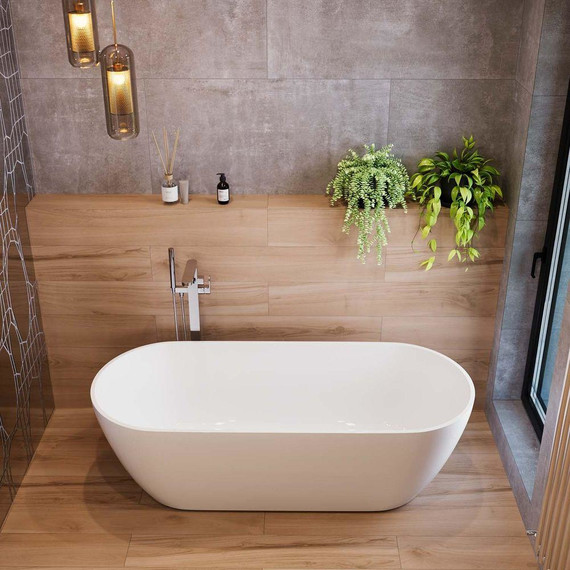 Ванна каменная Sole Zeta ТМ 170x80 см - фото 4