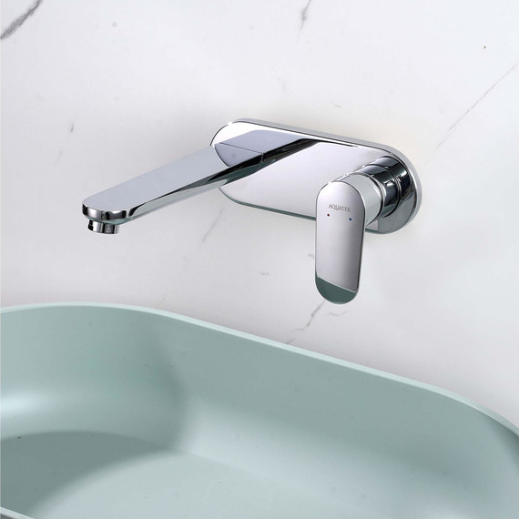 Смеситель для раковины настенный Aquatek Ника AQ1813CR - фото 6