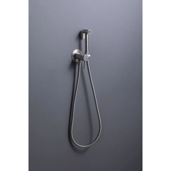 Набор для гигиенического душа Allen Brau Priority 5.31A29-BN (со скрытой частью) никель - фото 5