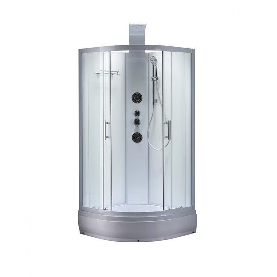 Гидробокс Taliente 100x100 см TA-100CW, белый/прозрачное - фото 