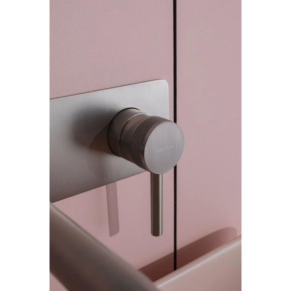 Смеситель для раковины настенный Allen Brau Priority 5.31003-BN (со скрытой частью) никель - фото 5