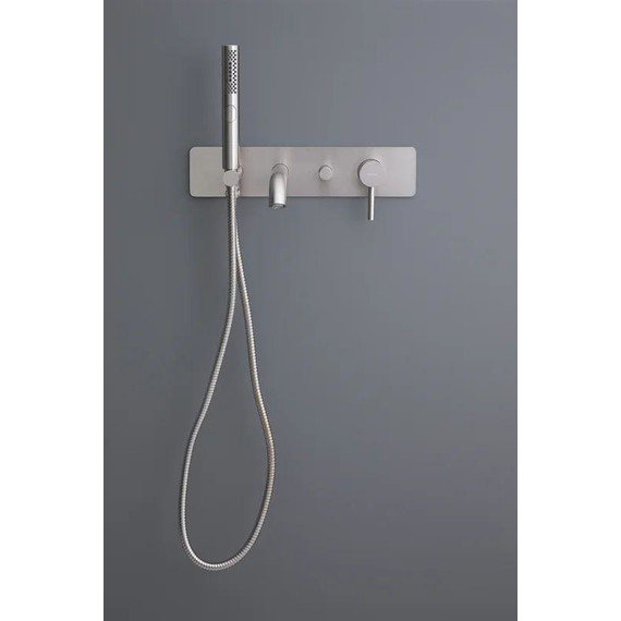 Смеситель для ванны Allen Brau Priority 5.31006-BN (со скрытой частью) никель - фото 16