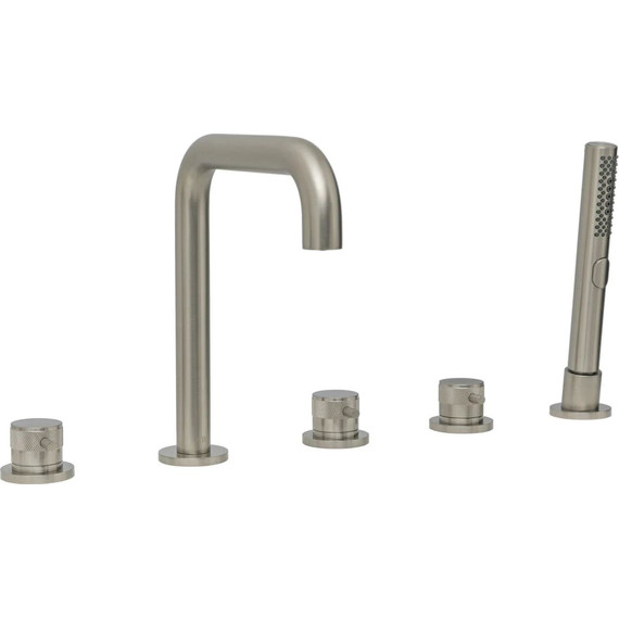 Смеситель для ванны Allen Brau Priority 5.31007-BN, никель - фото 