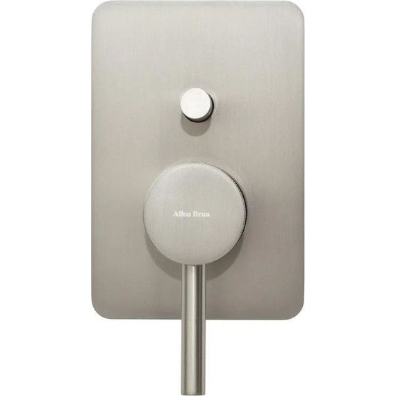 Смеситель для душа Allen Brau Priority X2 5.31011-BN (со скрытой частью) никель - фото 2