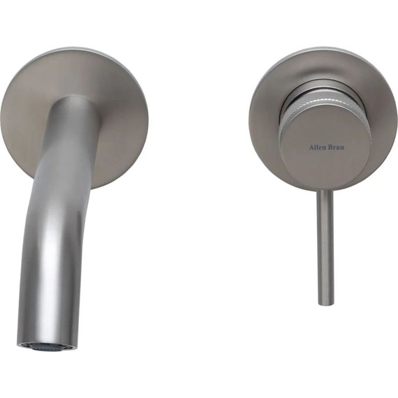Смеситель для раковины настенный Allen Brau Priority 5.31030-BN (со скрытой частью) никель - фото 8
