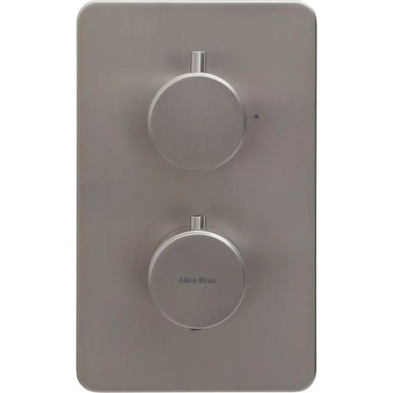 Смеситель для душа с термостатом Allen Brau Priority 5.31113-BN (со скрытой частью) никель - фото 