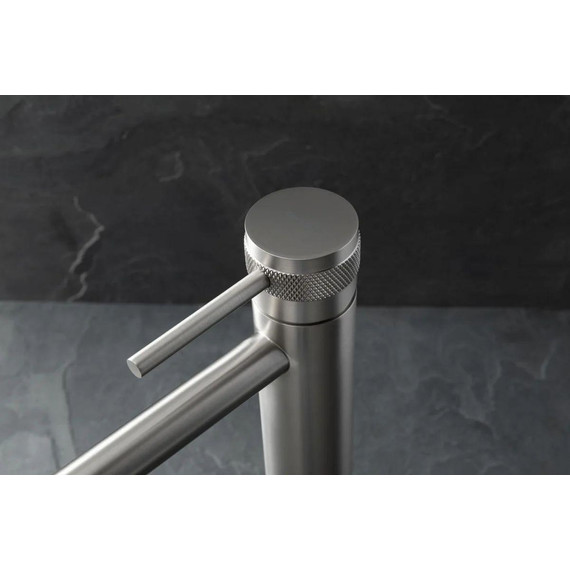 Смеситель для раковины высокий Allen Brau Priority 5.31A02-BN, никель - фото 5