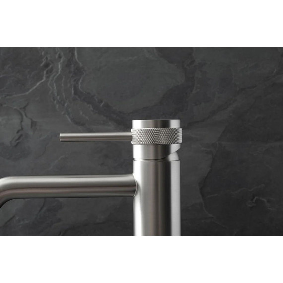 Смеситель для раковины высокий Allen Brau Priority 5.31A02-BN, никель - фото 6