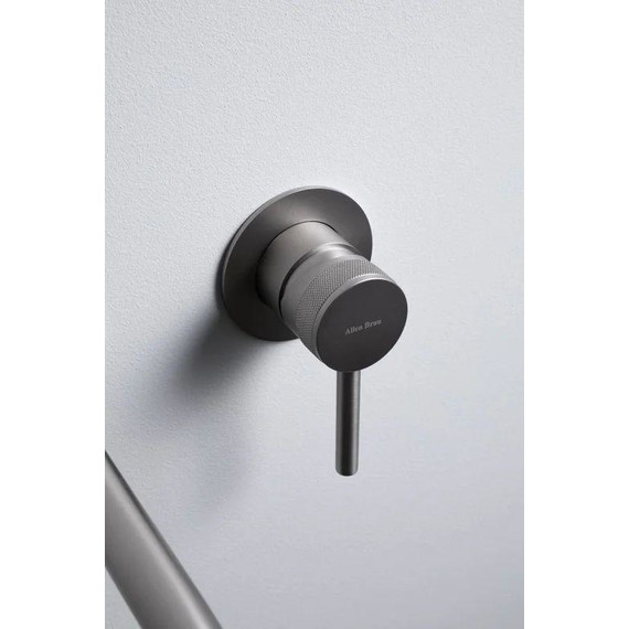 Смеситель для раковины настенный Allen Brau Priority 5.31A03-BN (со скрытой частью) никель - фото 6