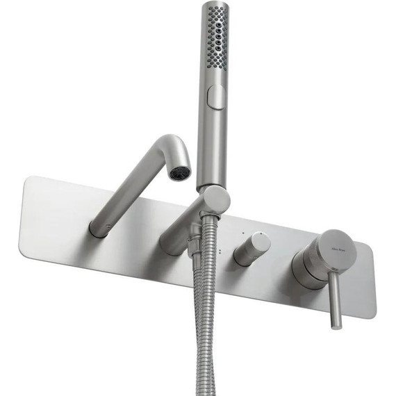 Смеситель для ванны Allen Brau Priority 5.31A06-BN (со скрытой частью) никель - фото 12