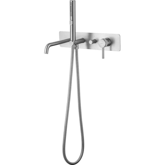 Смеситель для ванны Allen Brau Priority 5.31A06-BN (со скрытой частью) никель - фото 8