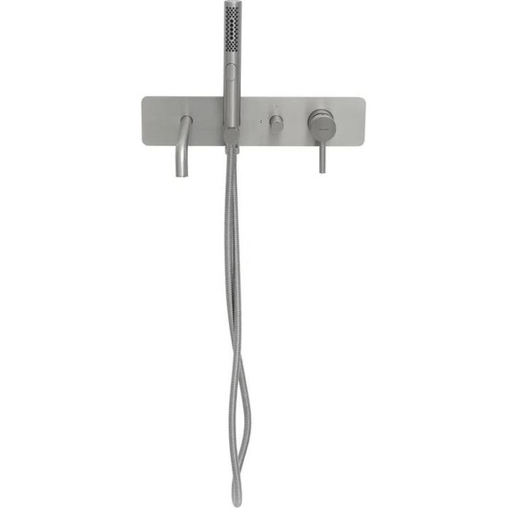 Смеситель для ванны Allen Brau Priority 5.31A06-BN (со скрытой частью) никель - фото 9