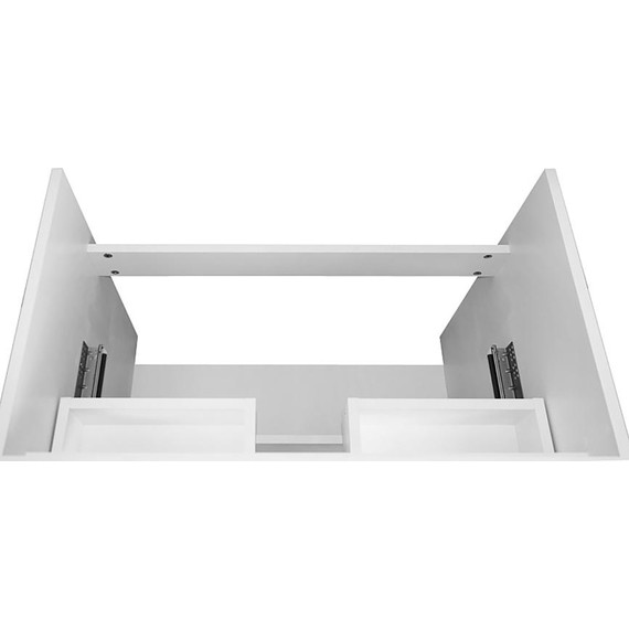 Тумба напольная с раковиной AN Эстелла 100 см, белый - фото 5