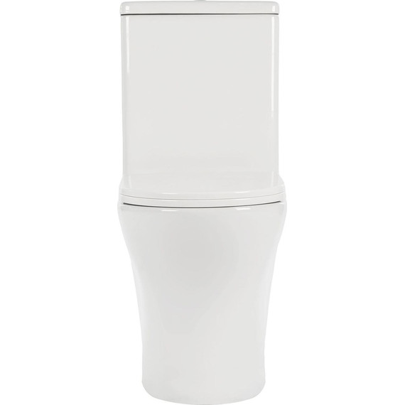 Унитаз-компакт безободковый AN Link с крышкой микролифт (система смыва Торнадо) - фото 4