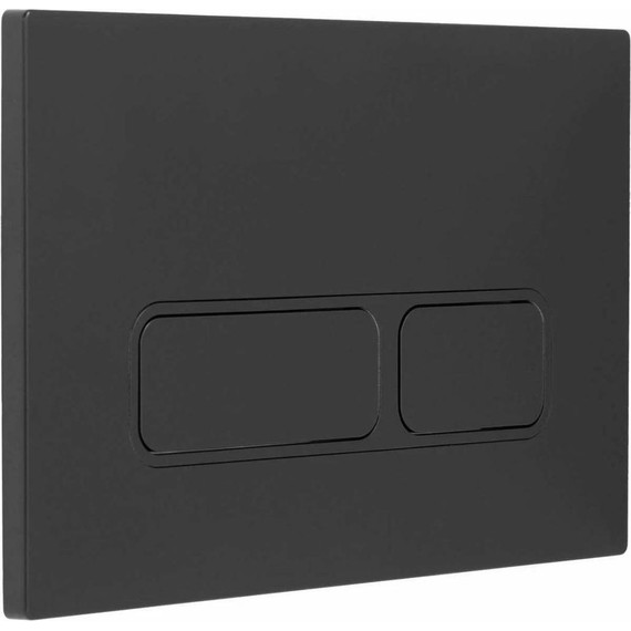 Кнопка смыва Aquanet AQ-PRO-01MB, чёрный матовый - фото 3