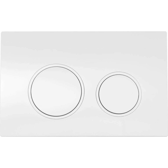 Кнопка смыва Aquanet AQ-PRO-02W, белый - фото 