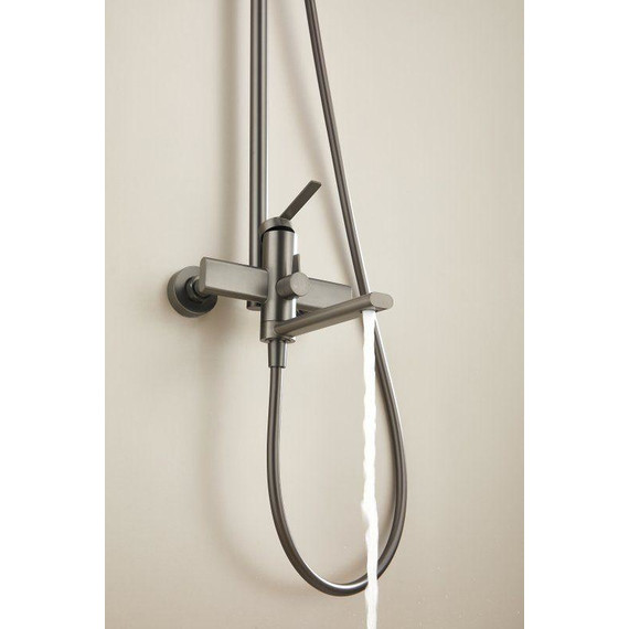 Душевая стойка Belz B24813-3, оружейная сталь - фото 38