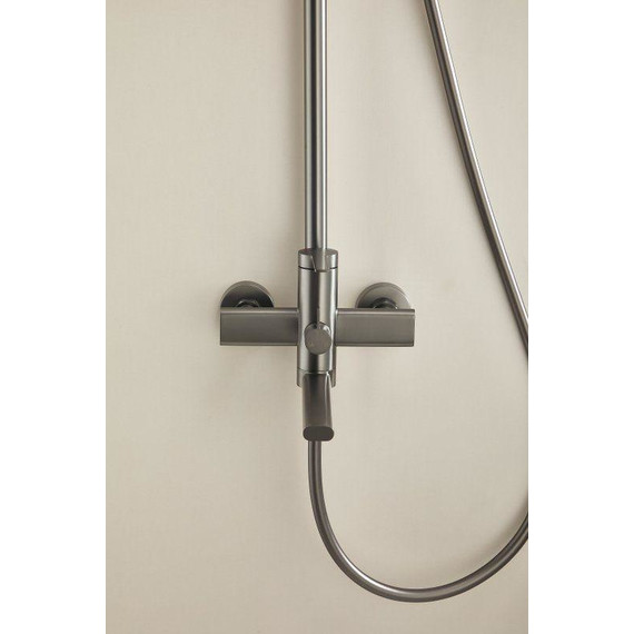 Душевая стойка Belz B24813-3, оружейная сталь - фото 46