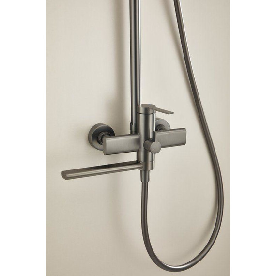 Душевая стойка Belz B24813-3, оружейная сталь - фото 52