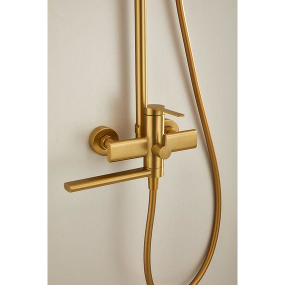 Душевая стойка Belz B24813-5, золото матовое - фото 52