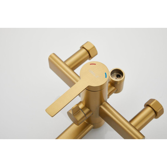 Душевая стойка Belz B24813-5, золото матовое - фото 8