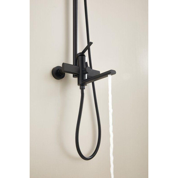 Душевая стойка Belz B24813-7, чёрный матовый - фото 27