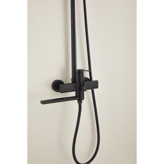 Душевая стойка Belz B24813-7, чёрный матовый - фото 33