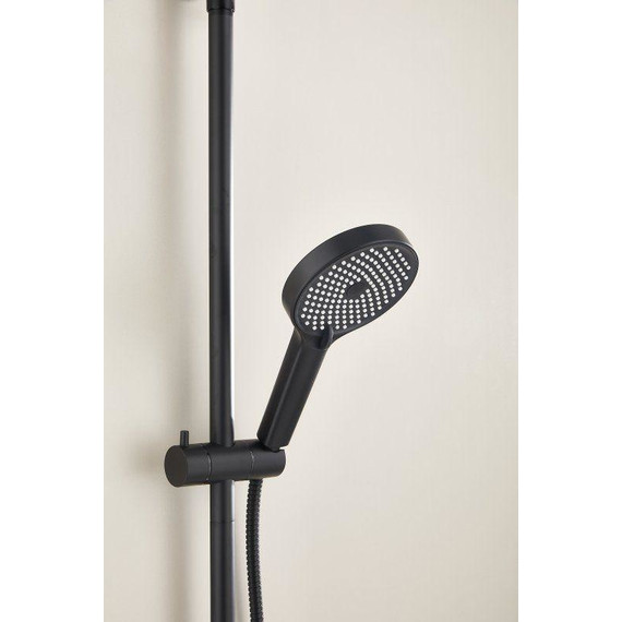 Душевая стойка Belz B24813-7, чёрный матовый - фото 5