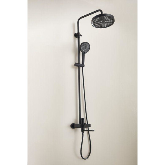 Душевая стойка Belz B24813-7, чёрный матовый - фото 51