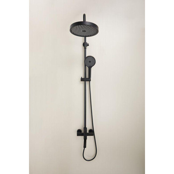 Душевая стойка Belz B24813-7, чёрный матовый - фото 57