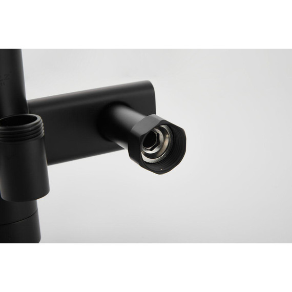 Душевая стойка Belz B24813-7, чёрный матовый - фото 7