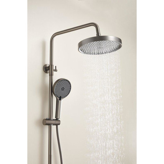 Душевая стойка Belz B25713-3, оружейная сталь - фото 3