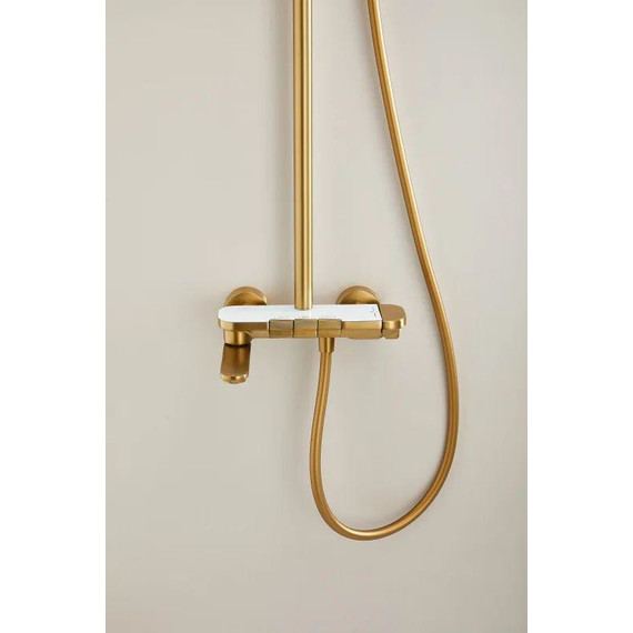 Душевая стойка Belz B25713-5, золото матовое - фото 10